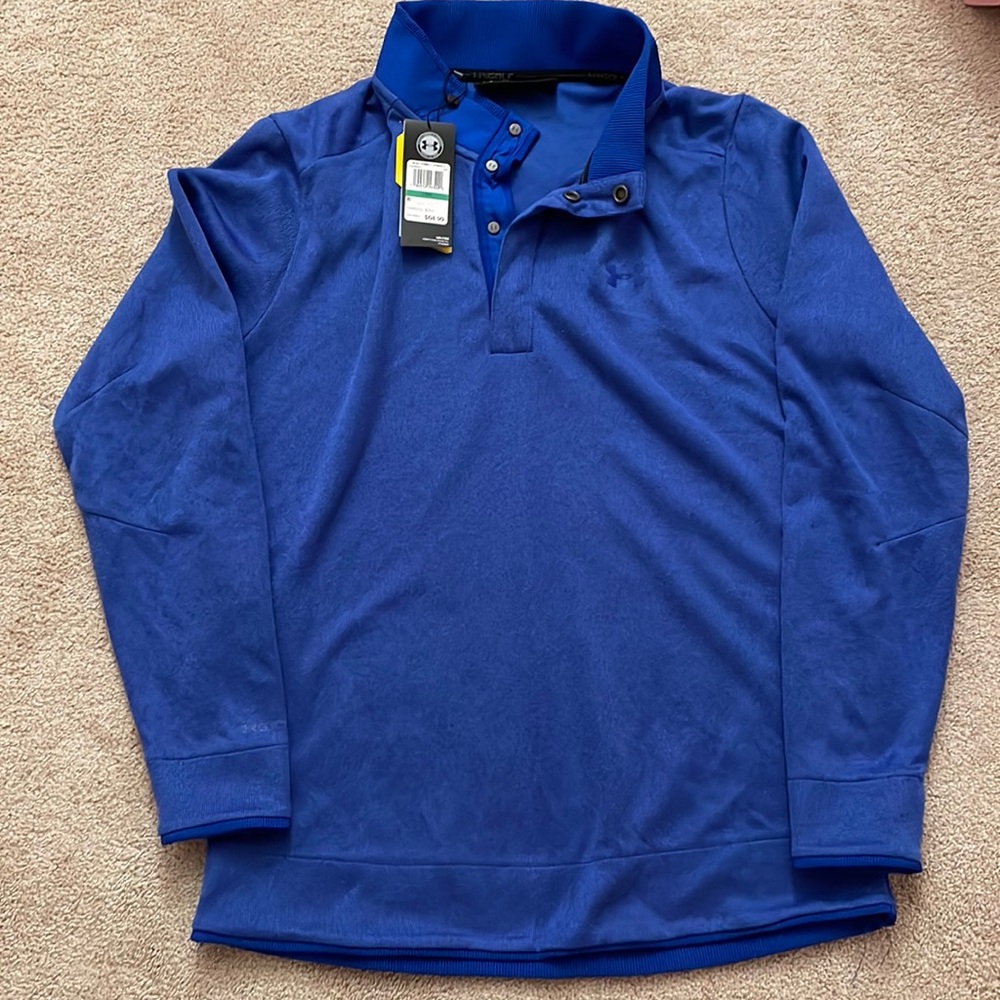 Brand new quarter button up sweatshirt